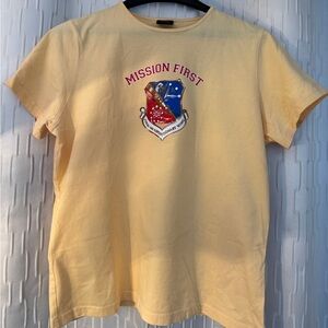 USAF Gear for Sports Yellow Tee- Size L